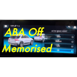 ABA: Active Brake Assist Memory / Removal