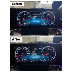AMG Instrument Cluster Activation with Super Sport mode