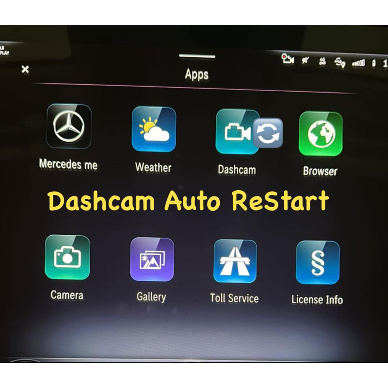 Coding: Dashcam Auto Restart When Ignition On